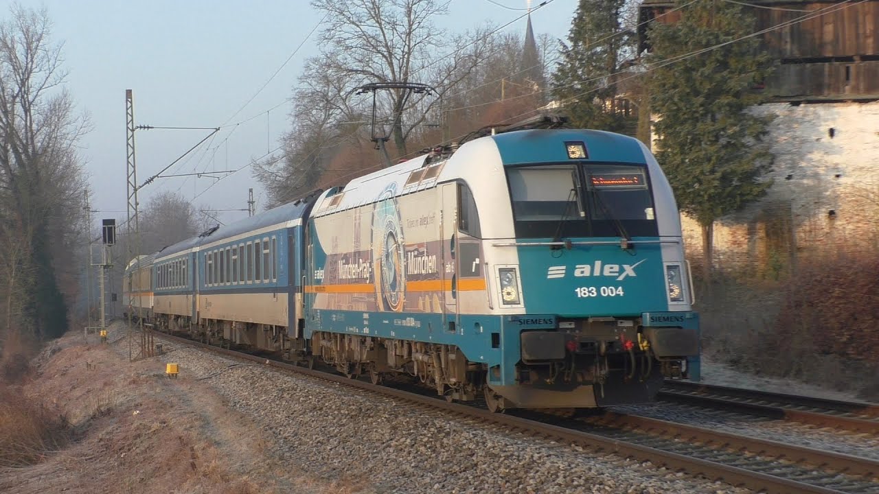 Alex Regional Express Train on a frosty morning