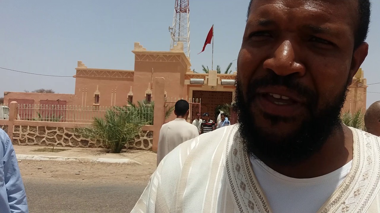 مضاهراة ساكنة جماعة كتاوة عمالة زاكورة