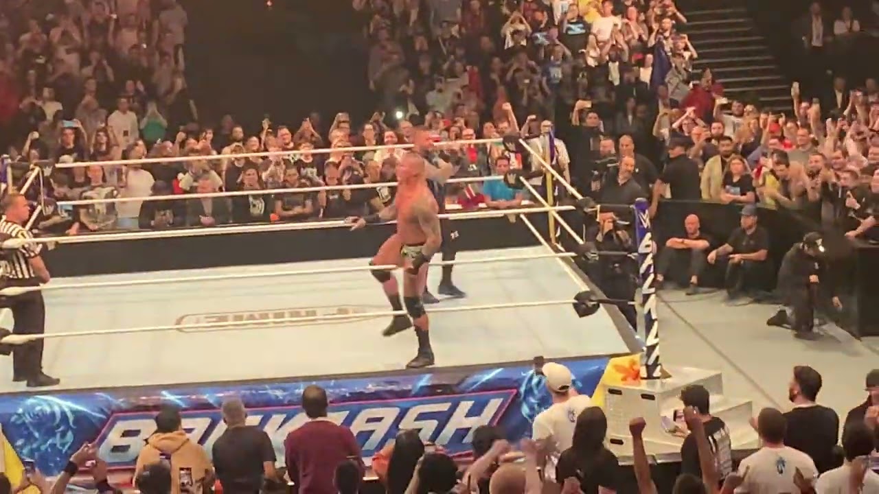 Kevin Owens, Randy Orton, Solo and Tama all entrances Backlash