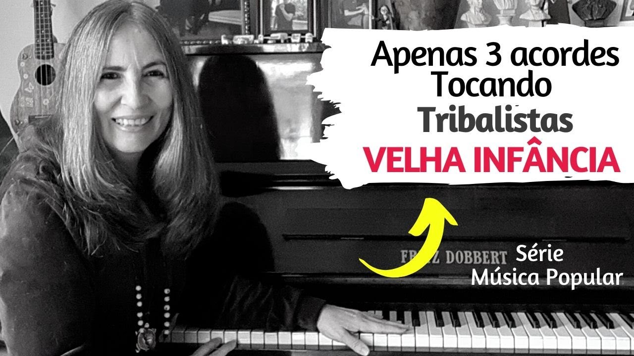 Apenas 3 acordes tocando  Tribalistas Velha Infância | Aula 7 |