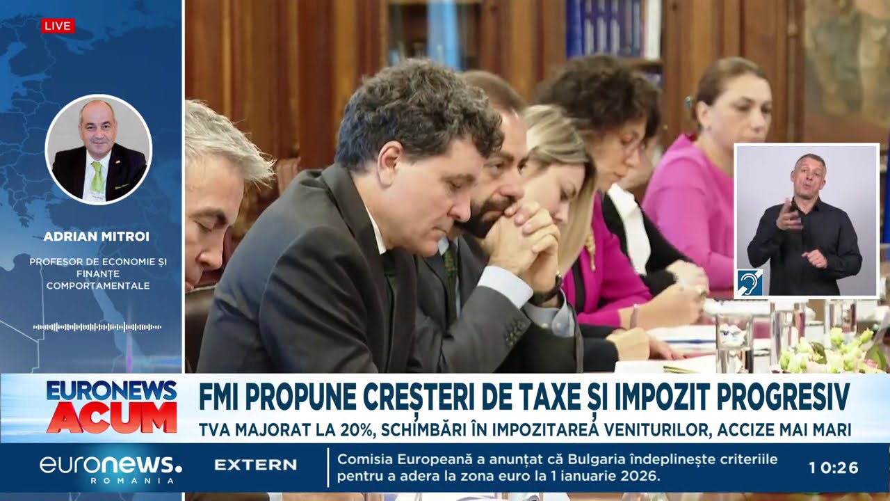 Eforturile de a reduce deficitul ar putea arunca România în recesiune