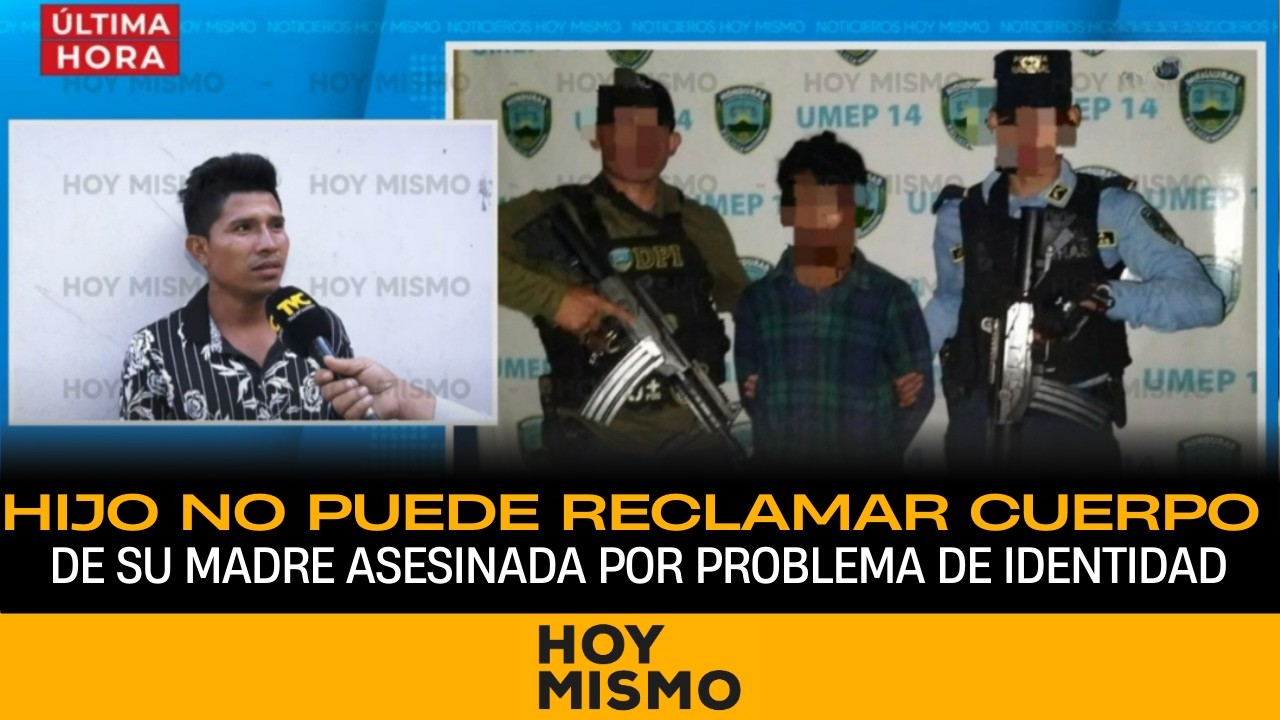 Hijo no puede reclamar cuerpo de su madre asesinada en Curarén por problema de identidad