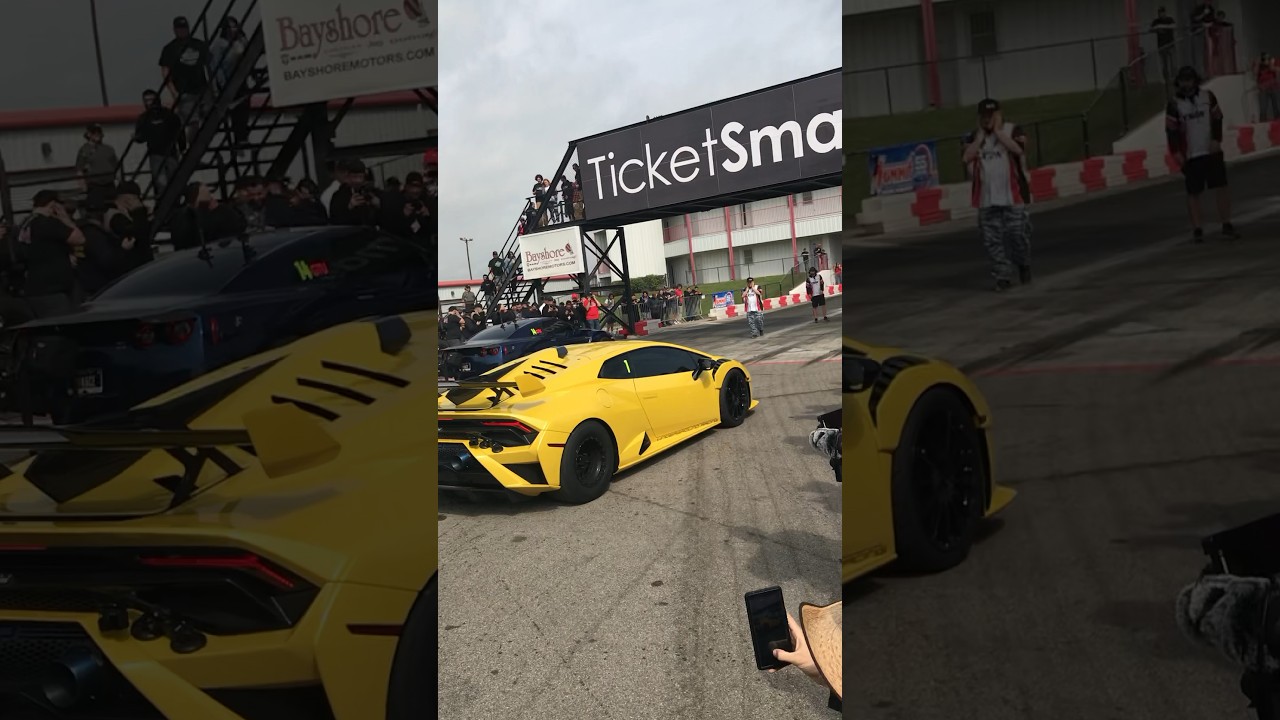 Underground Racing 3500HP Lamborghini Huracan STO #racing #dragracing #car #shorts