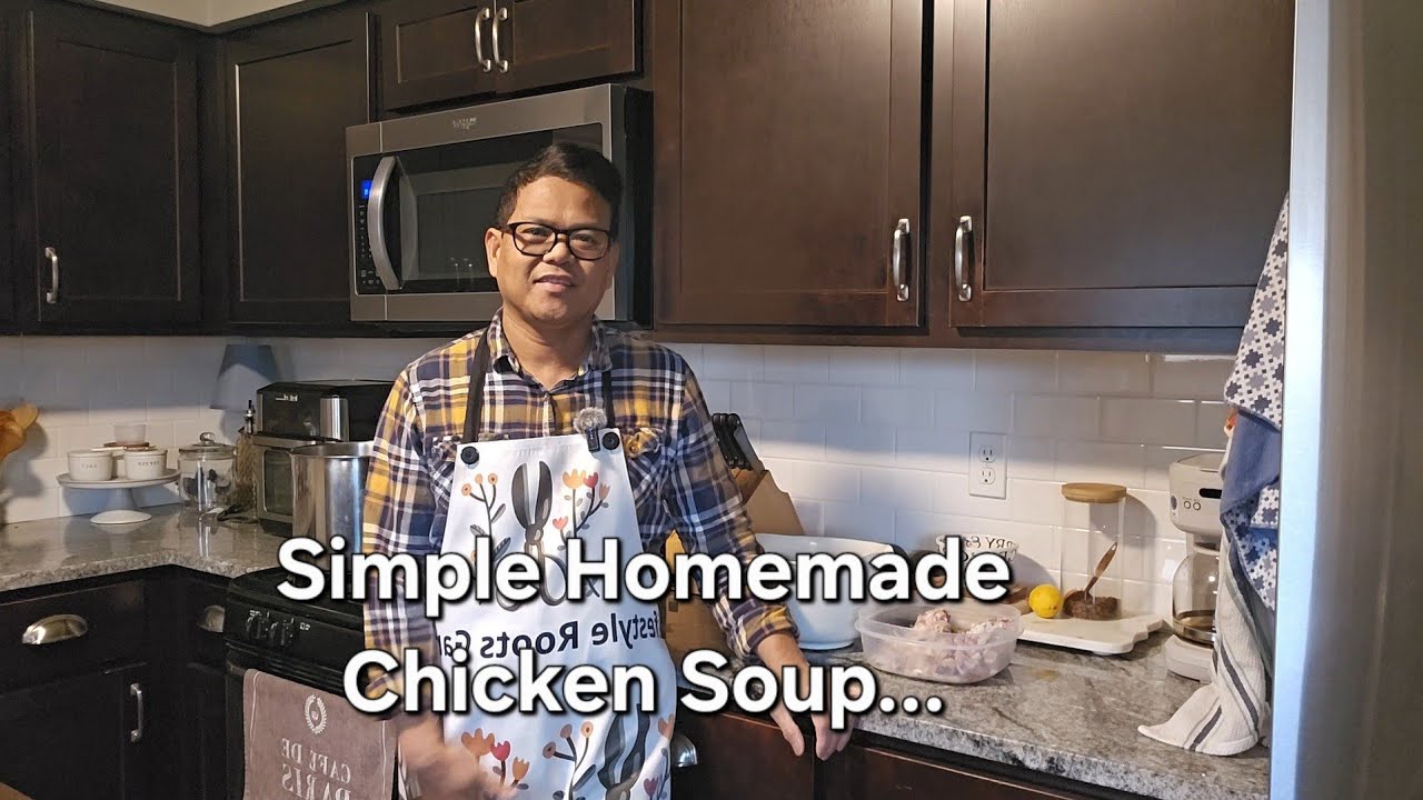 How to make homemade chicken soup?