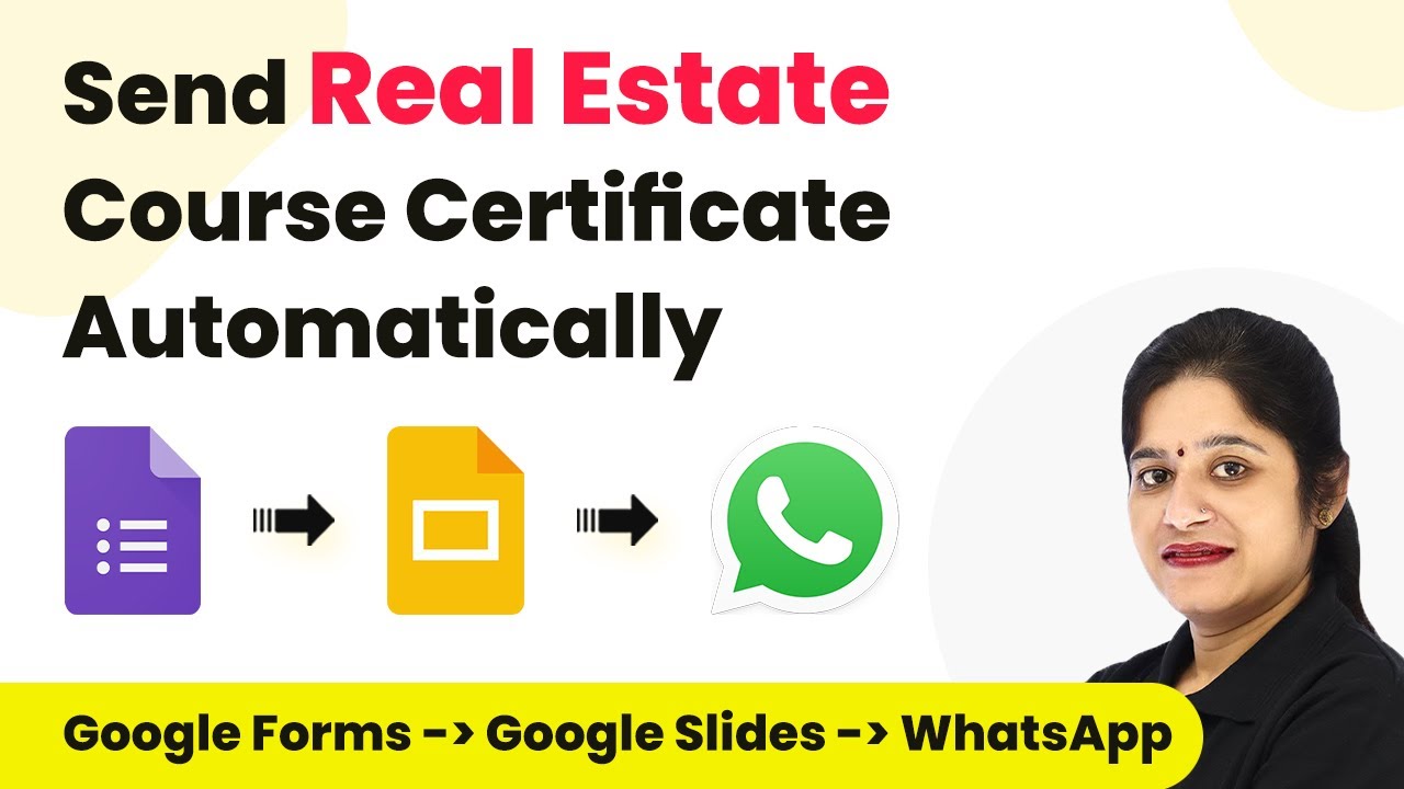 Send Certificates of your Online Real Estate Courses to Students on their WhatsApp Automatically