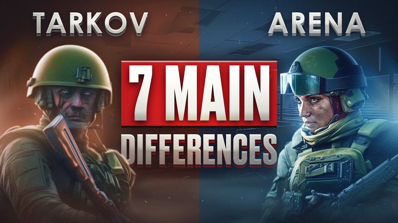 THE DIFFERENCE between TARKOV and ARENA