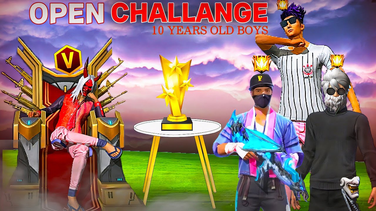 10 YEARS OLD BOYS CHALLENGE ME FOR CUSTOM / 1 VS 3 / CHALLENGE ACCEPTED / WHO WON ?