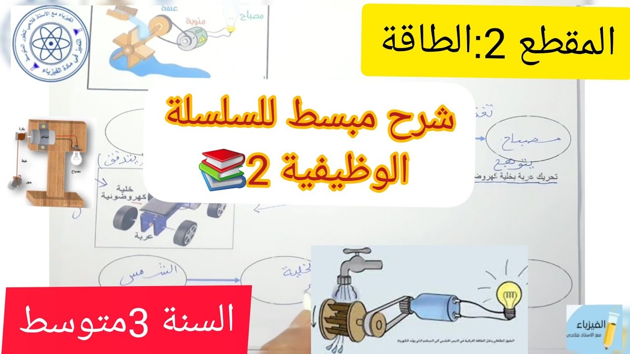 ✅شرح مبسط للسلسلة الوظيفية2للسنة الثالثة متوسط💯