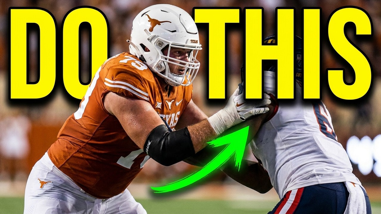 Texas OC/OL coach Kyle Flood - 12P Counter scheme