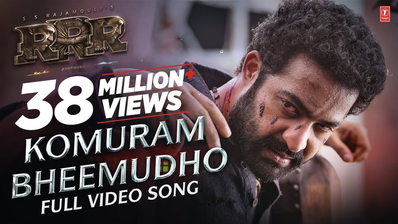 FULL VIDEO: KOMURAM BHEEMUDO (Telugu) - RRR | NTR,Ram Charan | M M Keeravaani | SS Rajamouli