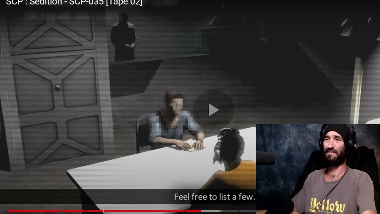 SCP-035 INTERVIEW - SEDITION TAPE 02 - REACTION