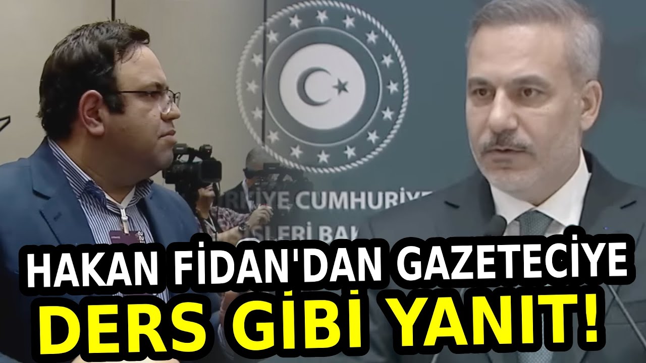 Hakan Fidan'dan Gazeteciye Ders Gibi Yanıt! İranlı Mevkidaşı Yanında Açıkladı! İşte O Anlar! 