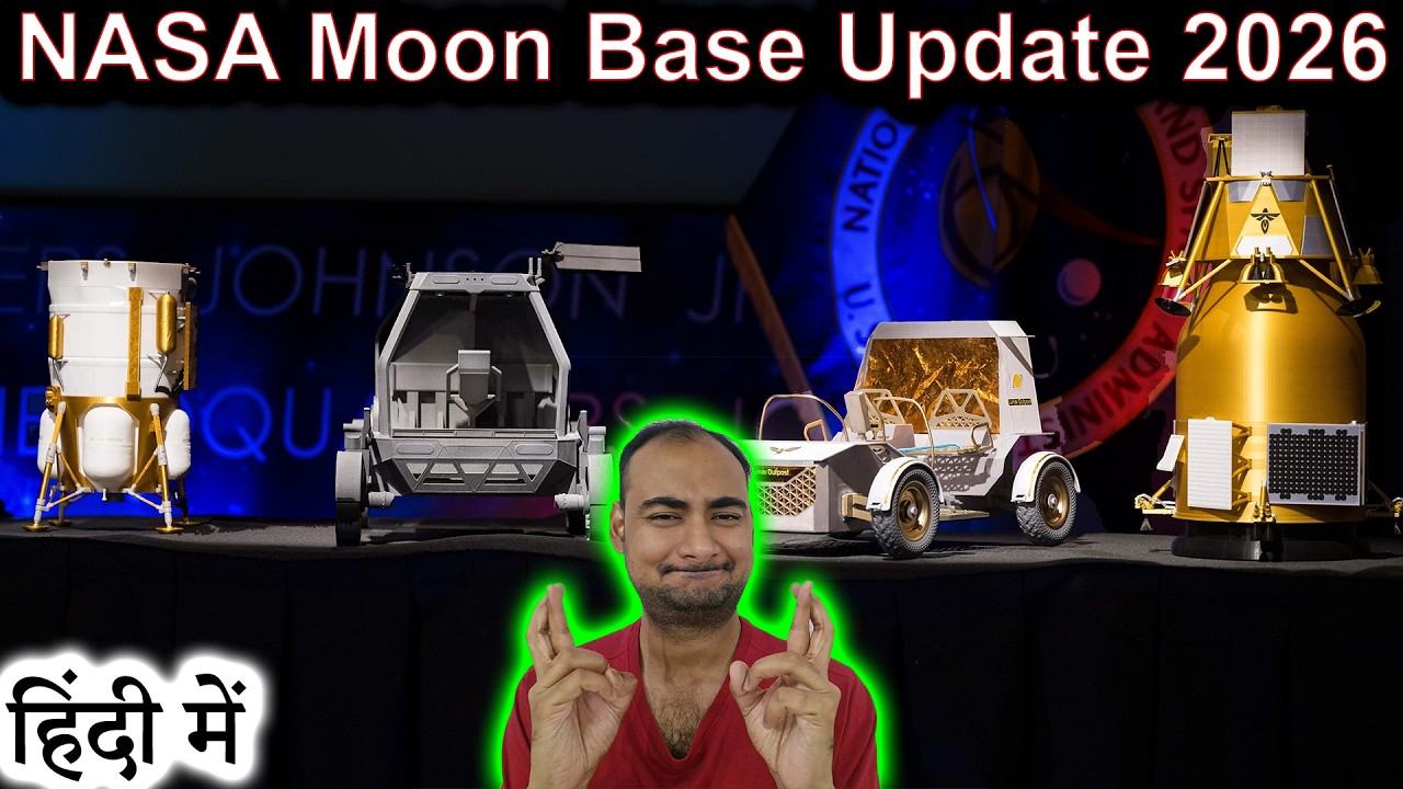NASA Moon Base Update Explained in HINDI {Rocket Monday}