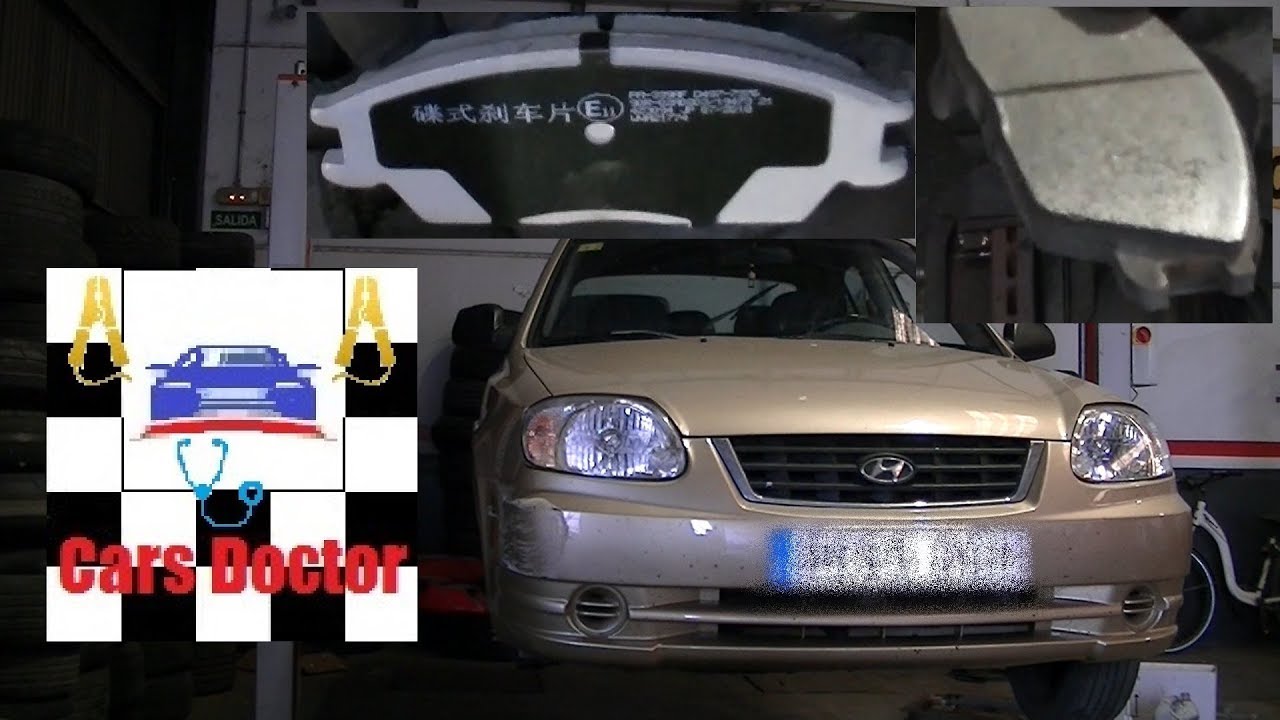 Cambio de Pastillas delanteras Hyundai Accent 2005