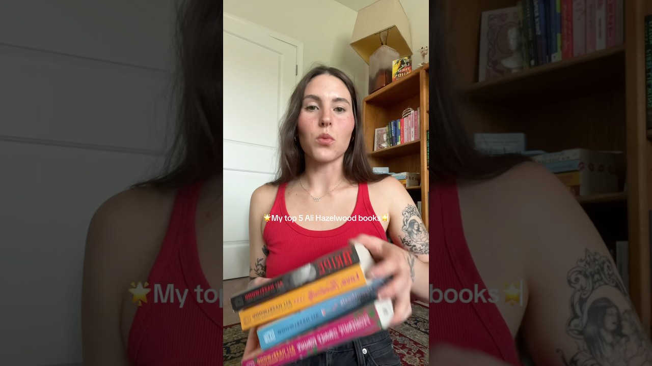 My top 5 Ali Hazelwood books at the moment!