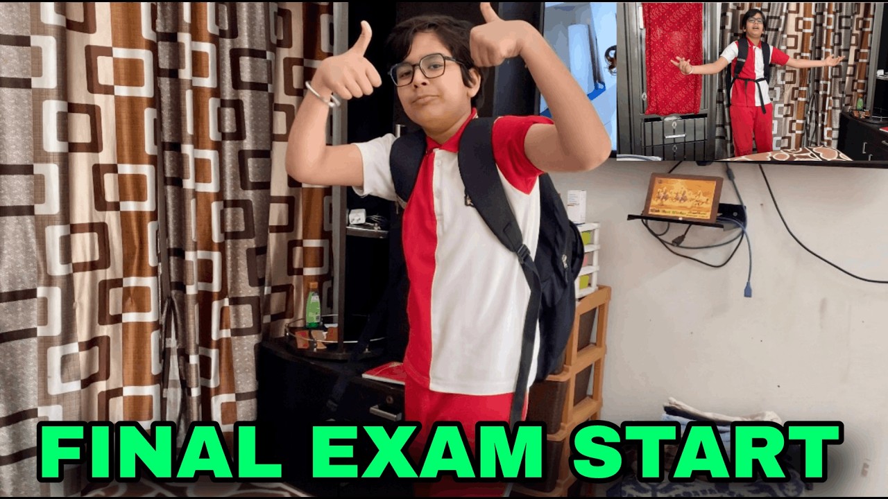 Arya Ke Final Exam Shuru Ho Gaye 😀|| #viral #finalexam #chhabrafamilyvlogs