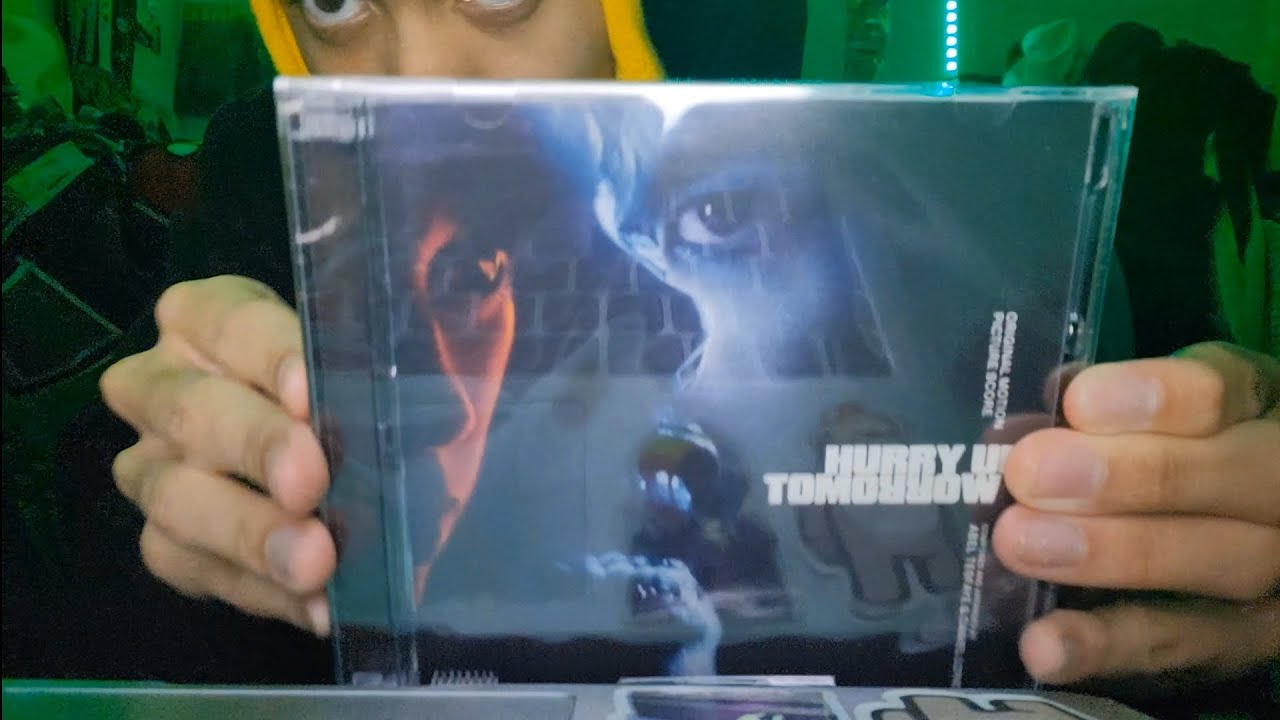 Hurry Up Tomorrow Movie Soundtrack Score The Weeknd & Daniel Lopatin CD Unboxing