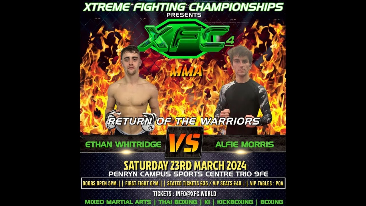 Alfie Morris V Ethan Whitridge at XFC 4 - Return Of The Warriors