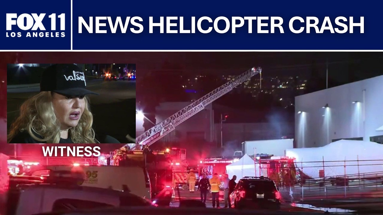 Witness describes deadly news helicopter crash in Chatsworth