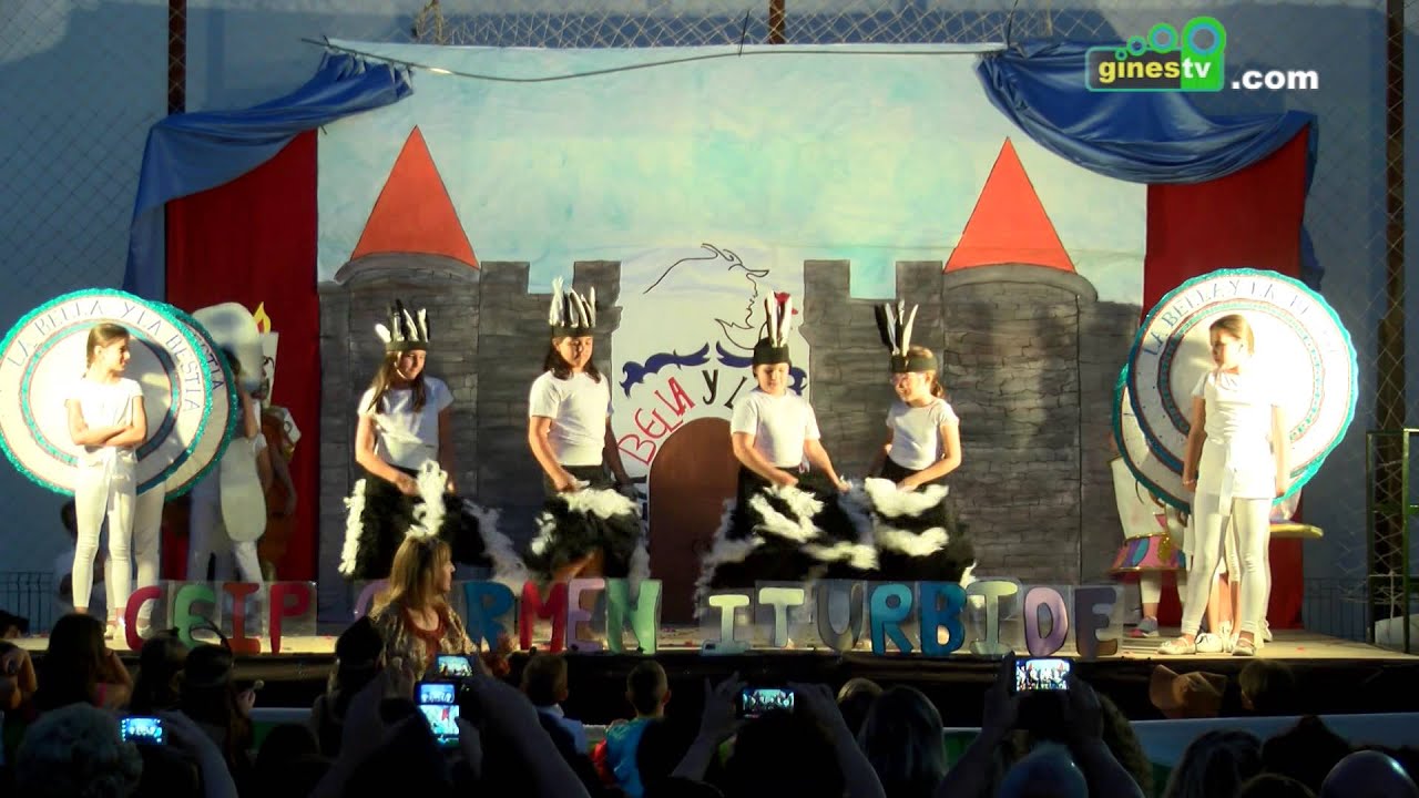 Fiesta fin de curso del colegio Carmen Iturbide de Gines 2015