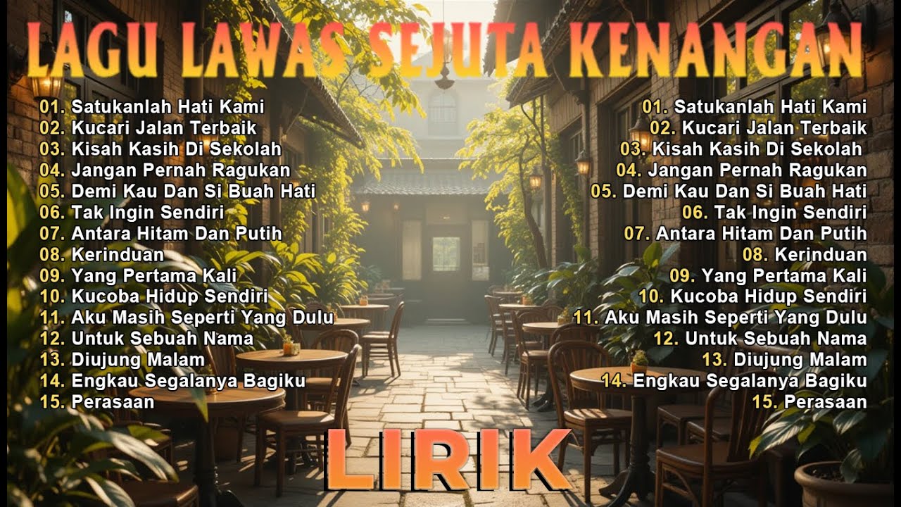 Lagu Lawas Sejuta Kenangan | Nostalgia Tembang Kenangan 80an 90an (Full Lirik)