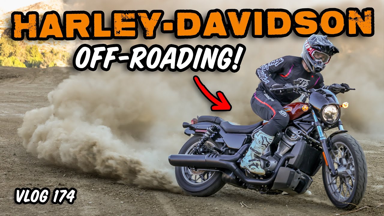 Off-Roading a Brand New Harley-Davidson! (These Bikes Were Not Meant For The Dirt!) - Vlog 174