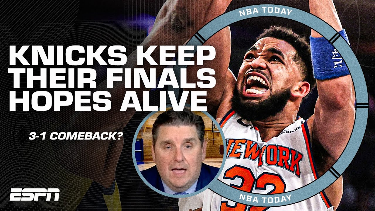 There's a PATHWAY for the Knicks to beat the Pacers 😳 Brian Windhorst reacts to Game 5 of ECF 👀