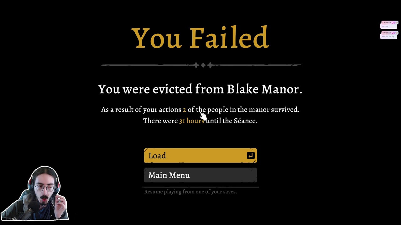 The Séance of Blake Manor | L'horloge tourne le temps défile, donc enquêtons !