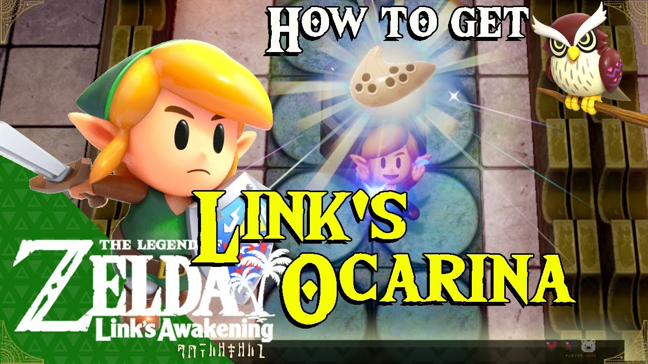 How to find Link's Ocarina in Dream Shrine - Link's Awakening
