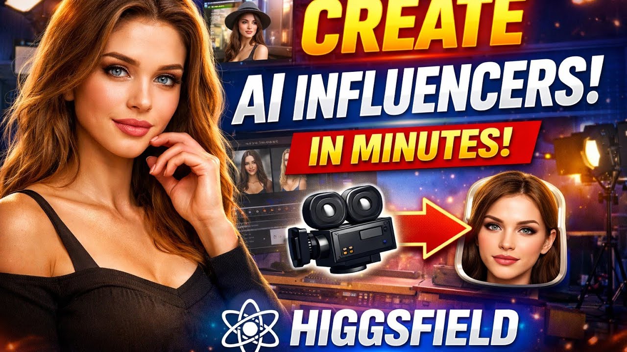 Create Hyper-Realistic AI Influencers in Minutes | Higgsfield AI Influencer Studio