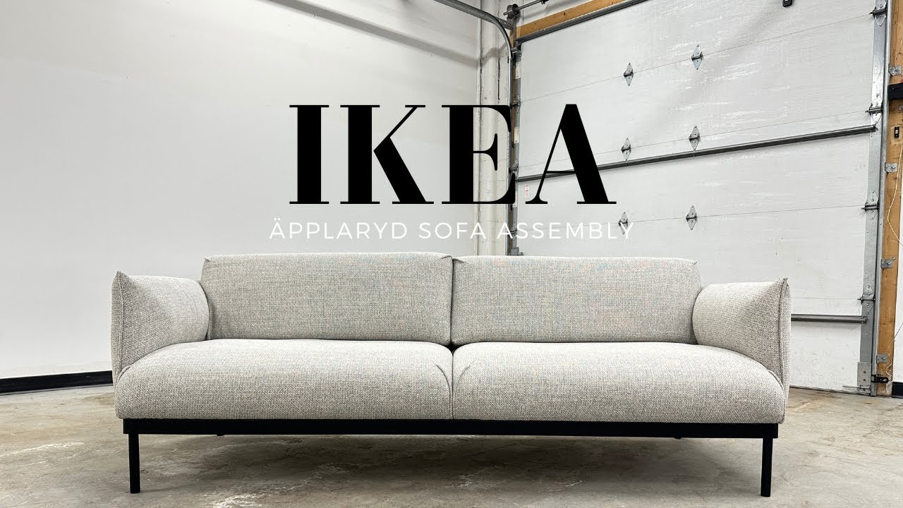 IKEA Furniture Assembly in 2 Minutes! | APPLARYD Sofa  #diy