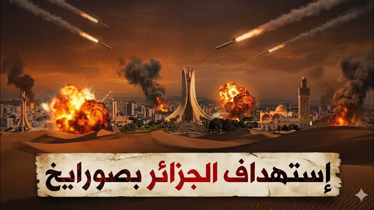 استهدف الجزائر بصواريخ خطيرة بعد ايران