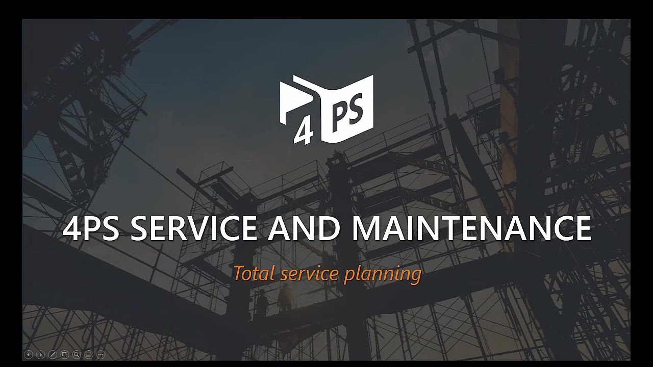 Webinar: Service & Maintenance Management in 4PS Construct