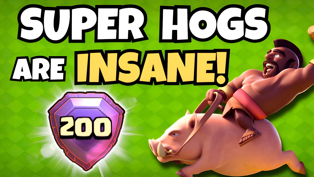 Super Hogs are INSANELY OP! | Push to Top 200 Day #13 