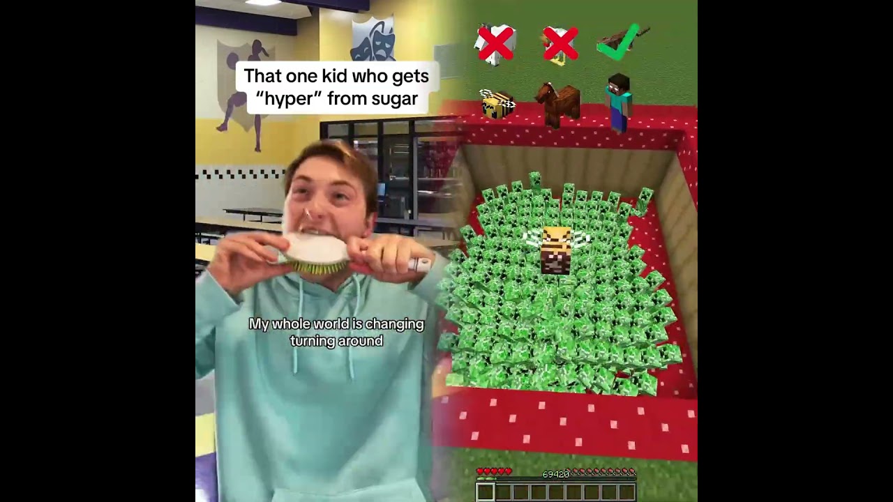 That one kid who gets “hyper” from sugar 