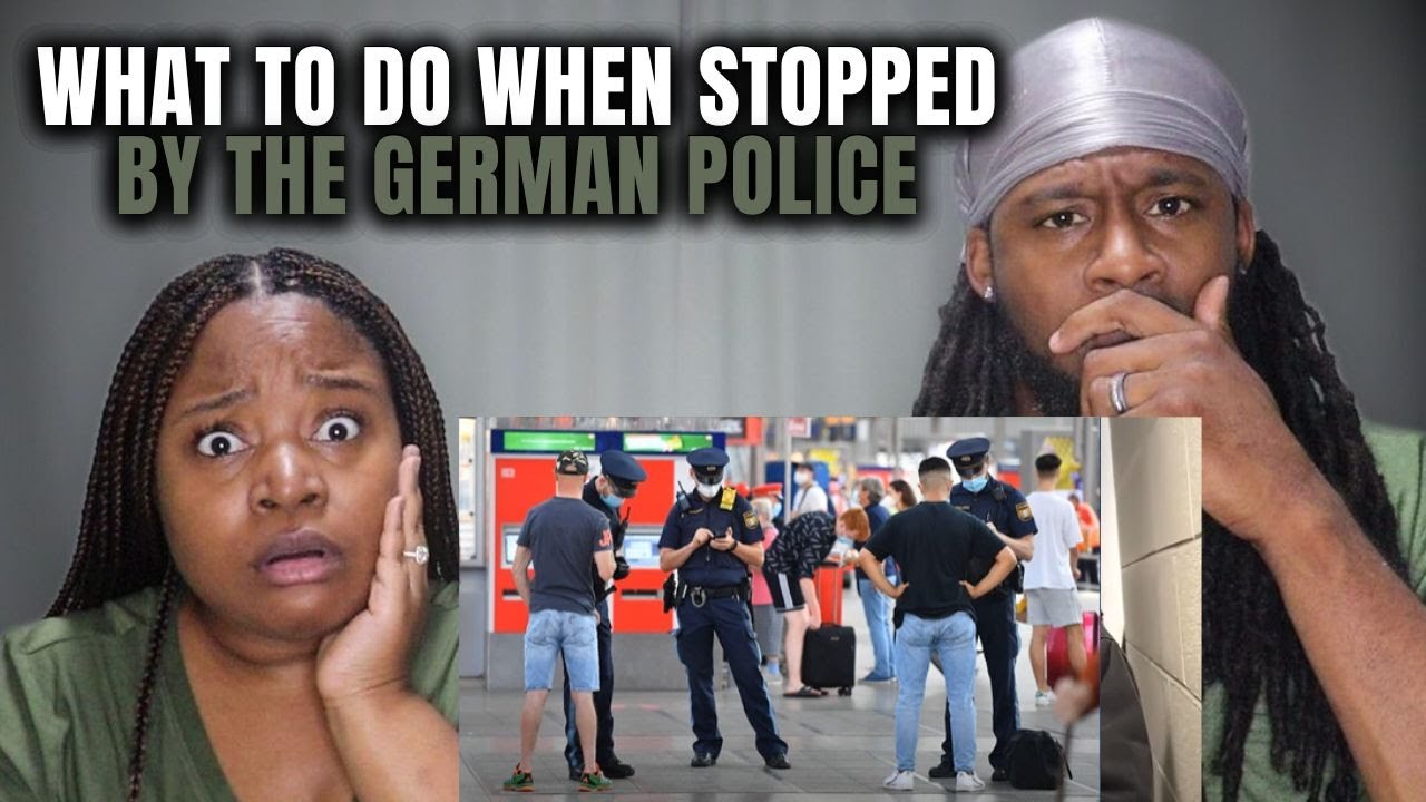 🇩🇪 American Couple Learns WHAT TO DO When Stopped by the German Police