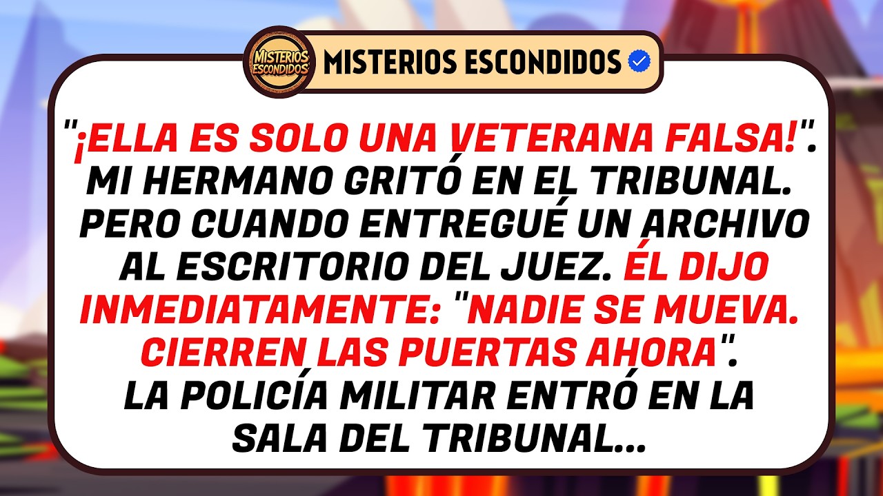 Mi Familia Lo Exigió Todo En El Tribunal… Entonces La Policía Militar Irrumpió Cuando Le Entregué...