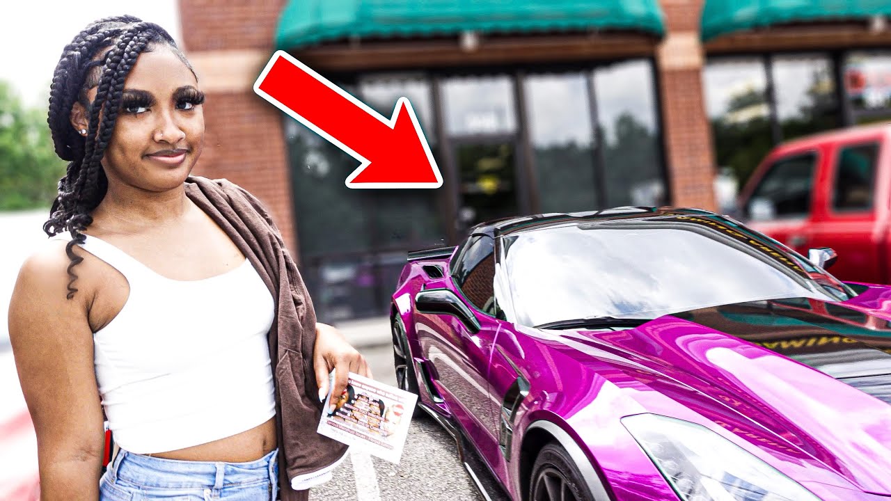 I Took Saria On A DATE In My New Corvette