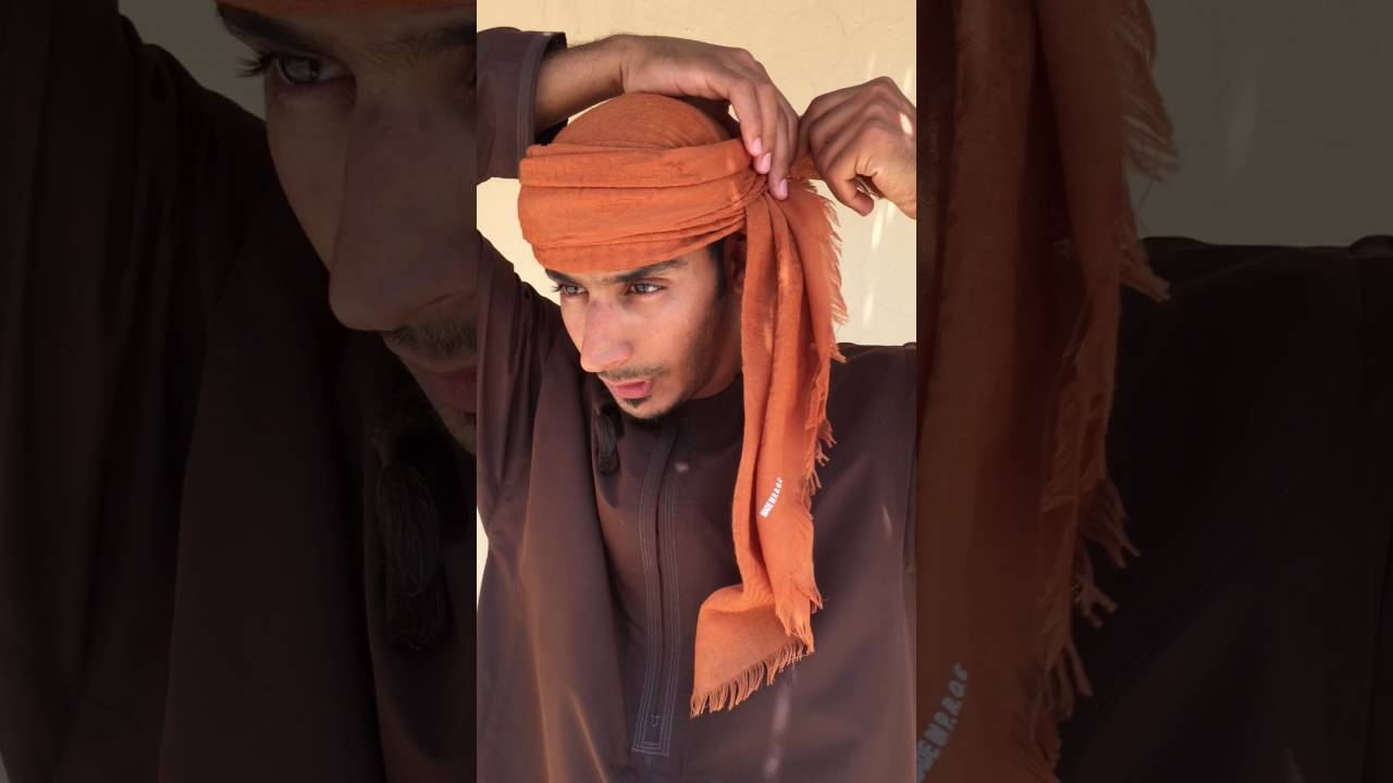 Shelley Dark Travel How to tie the Omani turban