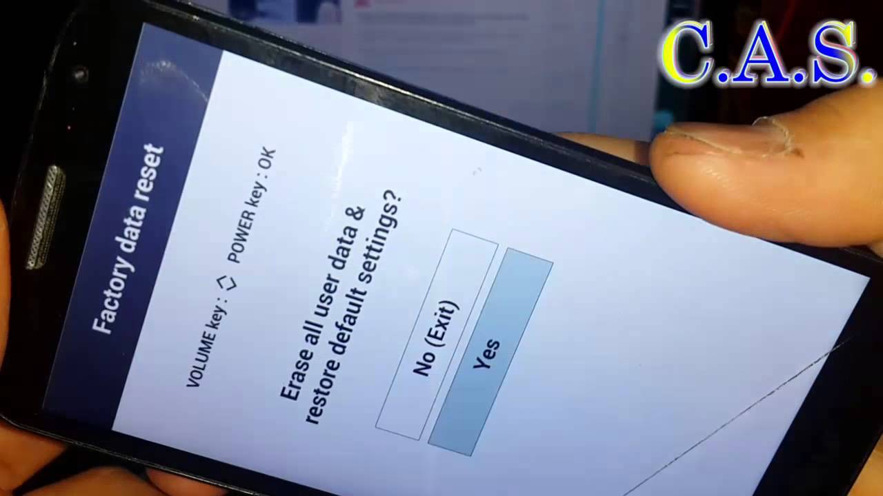 Hard Reset LG G2 mini D618