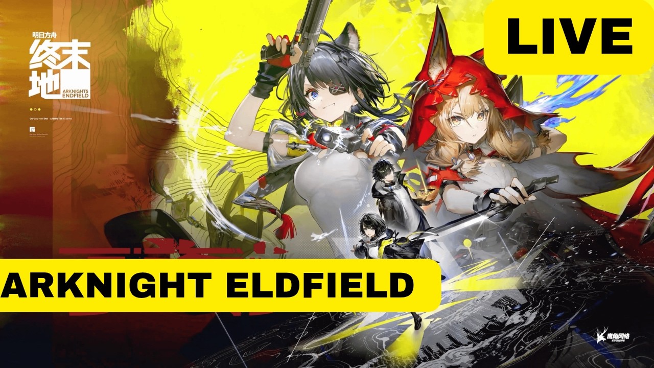 ARKNIGHT ELDFIELD - JOGANDO UM POUCO | AO VIVO |!!!