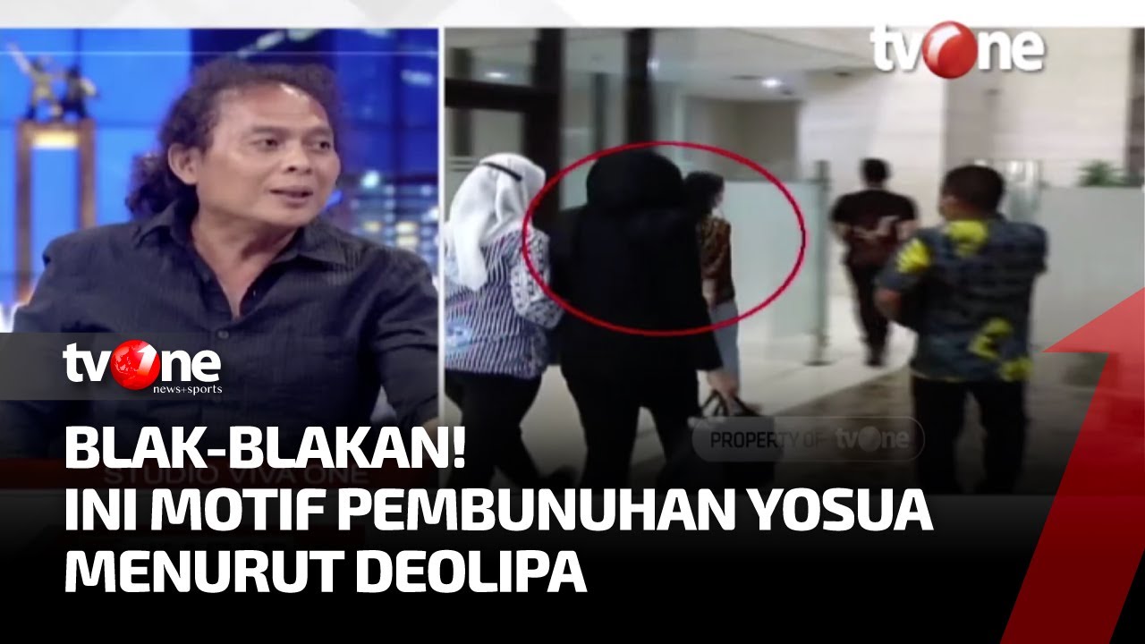 Rekonstruksi: Siapa Saja Tembak Yosua? Cerita Mengejutkan Deolipa Yumara | Kabar Petang tvOne