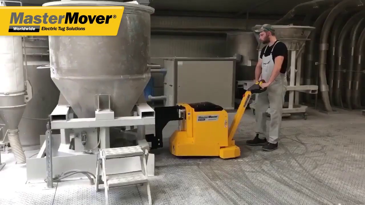 Moving large sterile cylinders using the MasterMover MT300+