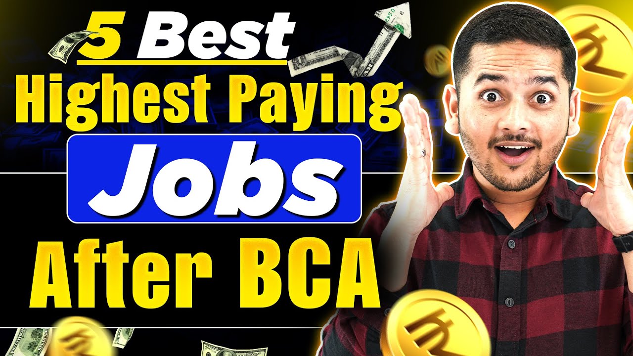 💥5 Best Highest Paying Jobs After BCA! Best Career Options After BCA! #bca #bcajobs #bcasalary