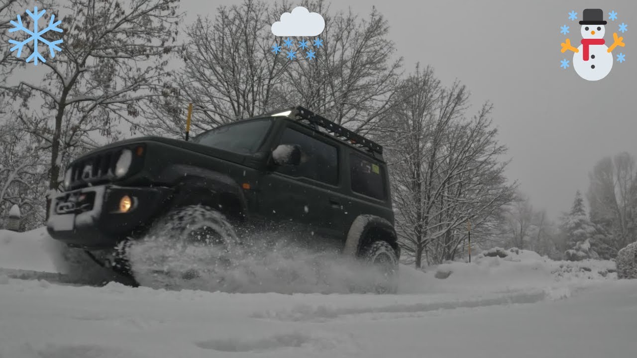 Un Botto di NEVE daje JIMNY!!!