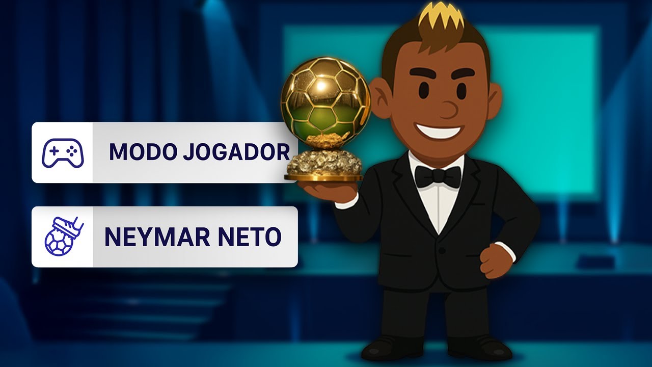 O INICIO DO MODO JOGADOR NEYMAR NETO | WORLD SOCCER CHAMPS