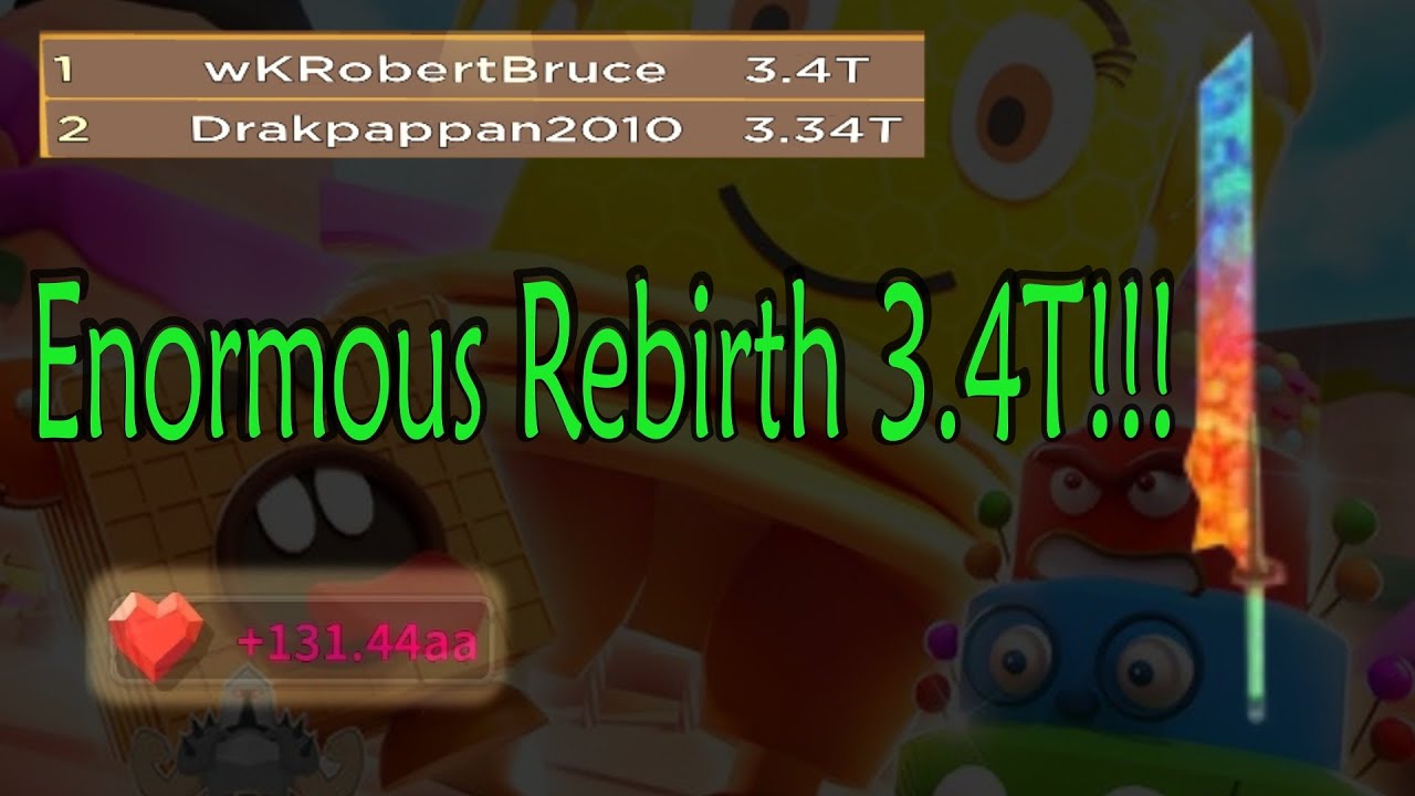 Giant Simulator | Enormous 3.4T Rebirth!!! | #1 Again