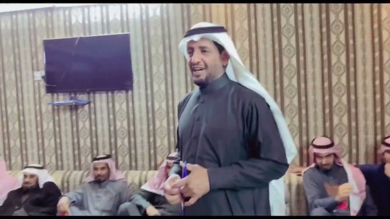 رئيس بلدية انبوان احمد الشمري ورئيس مركز انبوان بدرالشمري بضيافة عيال عيدمنورونوران بقرية  ضريغط