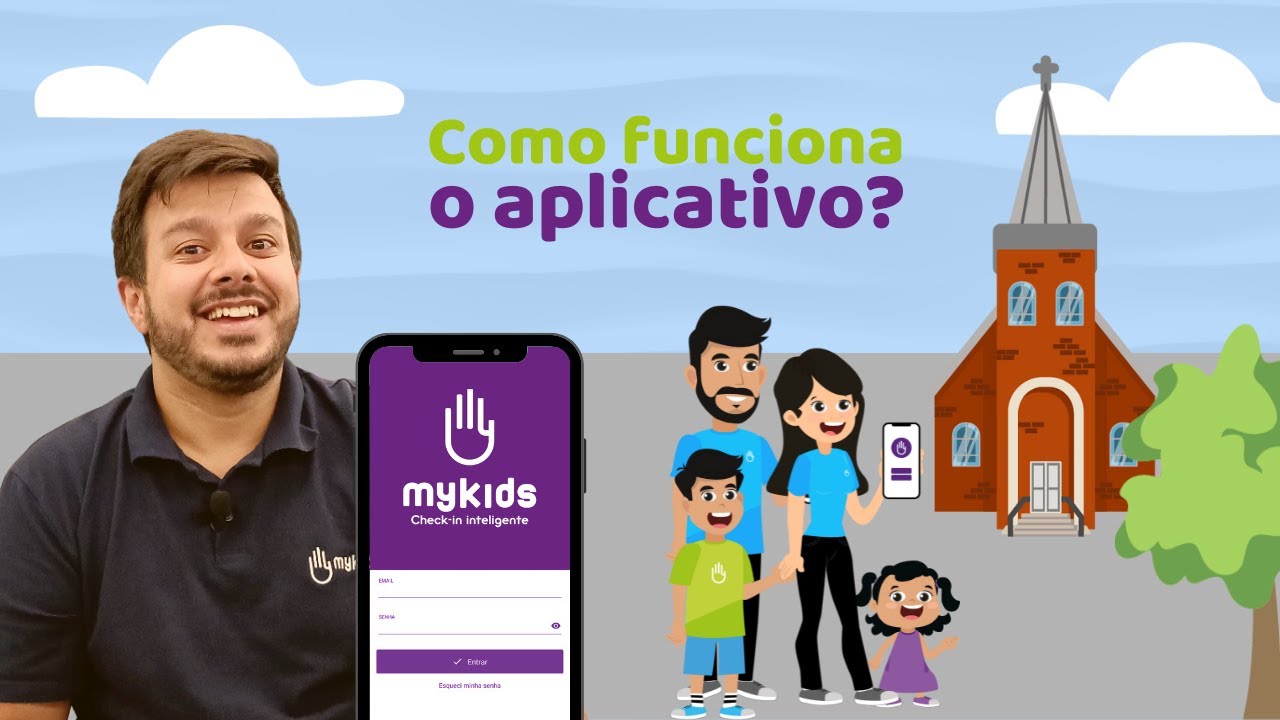 MyKids Check-in para minist&eacute;rio infantil