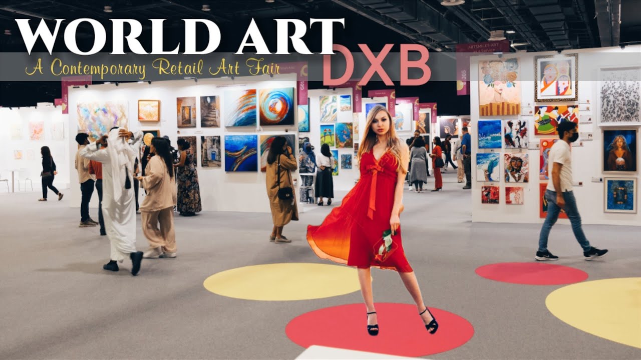 World Art Dubai | Крупнейшая в регионе ярмарка современного искусства 2022 | Пешеходная экскурсия...